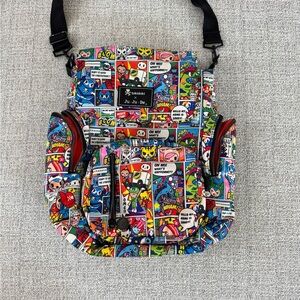 Ju-Ju-Be Vibrant Comic Print Backpack